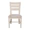 International Concepts Vista Ladderback Chairs, Set of 2, Ready to Finish C-57P - alternate 4
